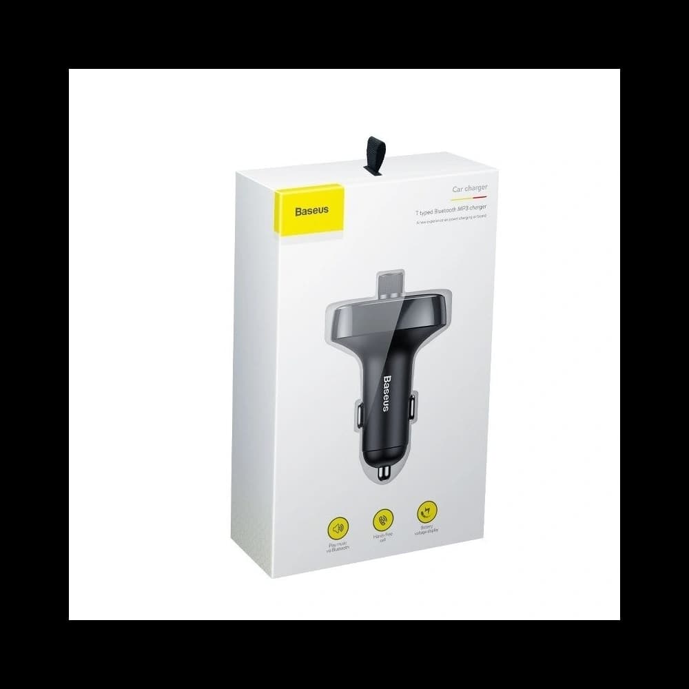 Baseus FM transmitter s Bluetooth USB microSD (modrý) - 7