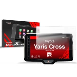 Matte GrizzGlass CarDisplay Protection Toyota Yaris Cross 9" HD (2020-2025)