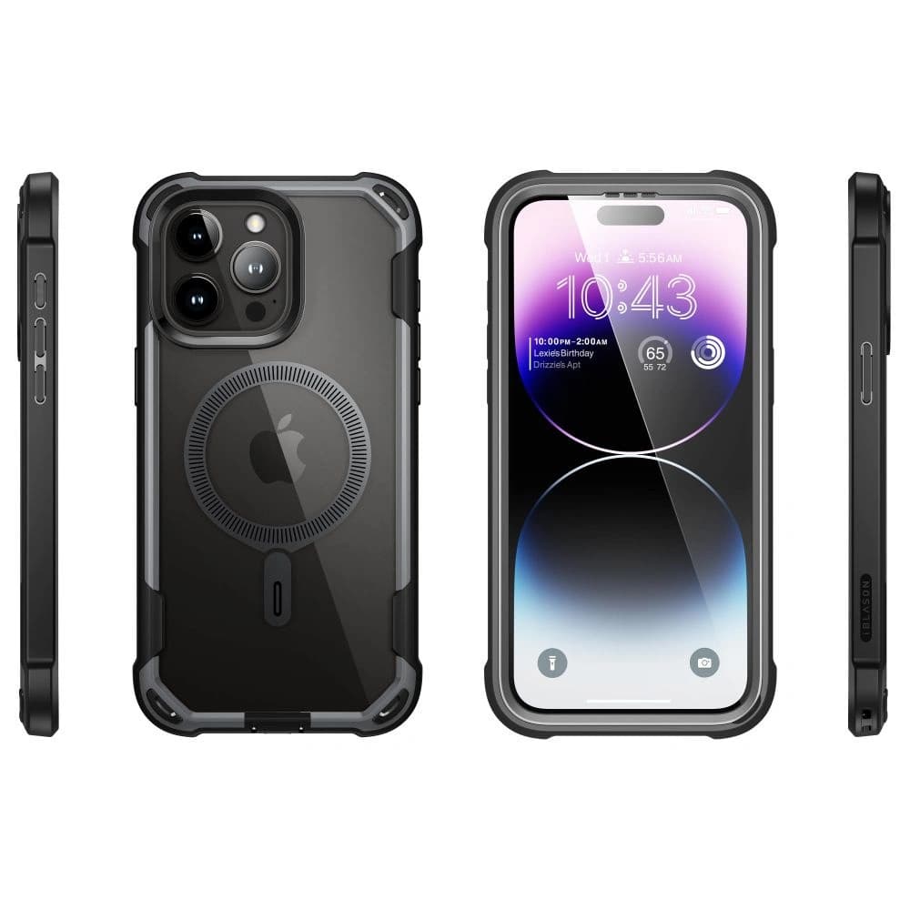 Etui Supcase IBLSN Ares Mag MagSafe Apple iPhone 15 Pro Max Fekete - 3