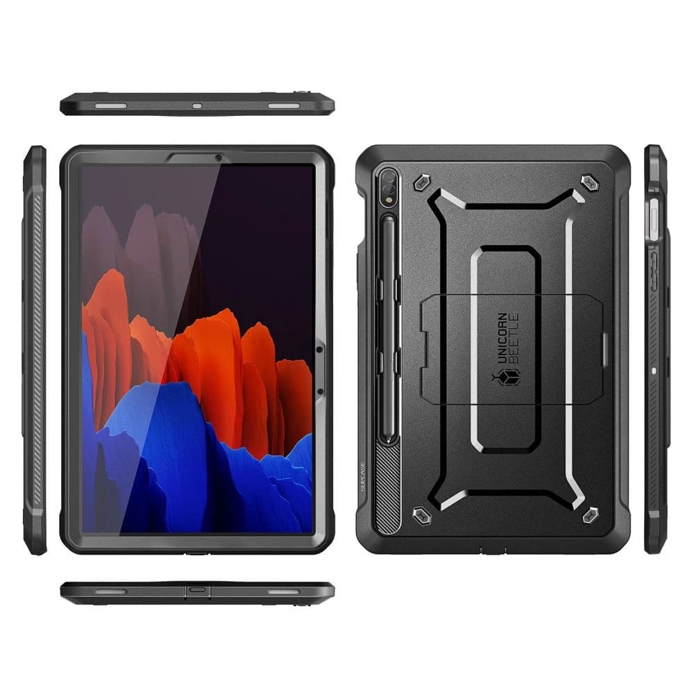 Case Supcase Unicorn Beetle Pro Samsung Galaxy Tab S9 11.0 Schwarz - 2