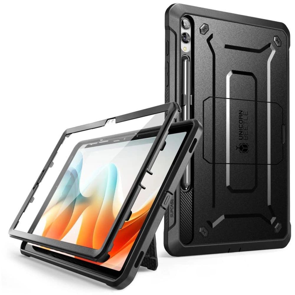 Etui Supcase Unicorn Beetle Pro Samsung Galaxy Tab S9+ Plus / S10+ Plus 12.4 Fekete - 1