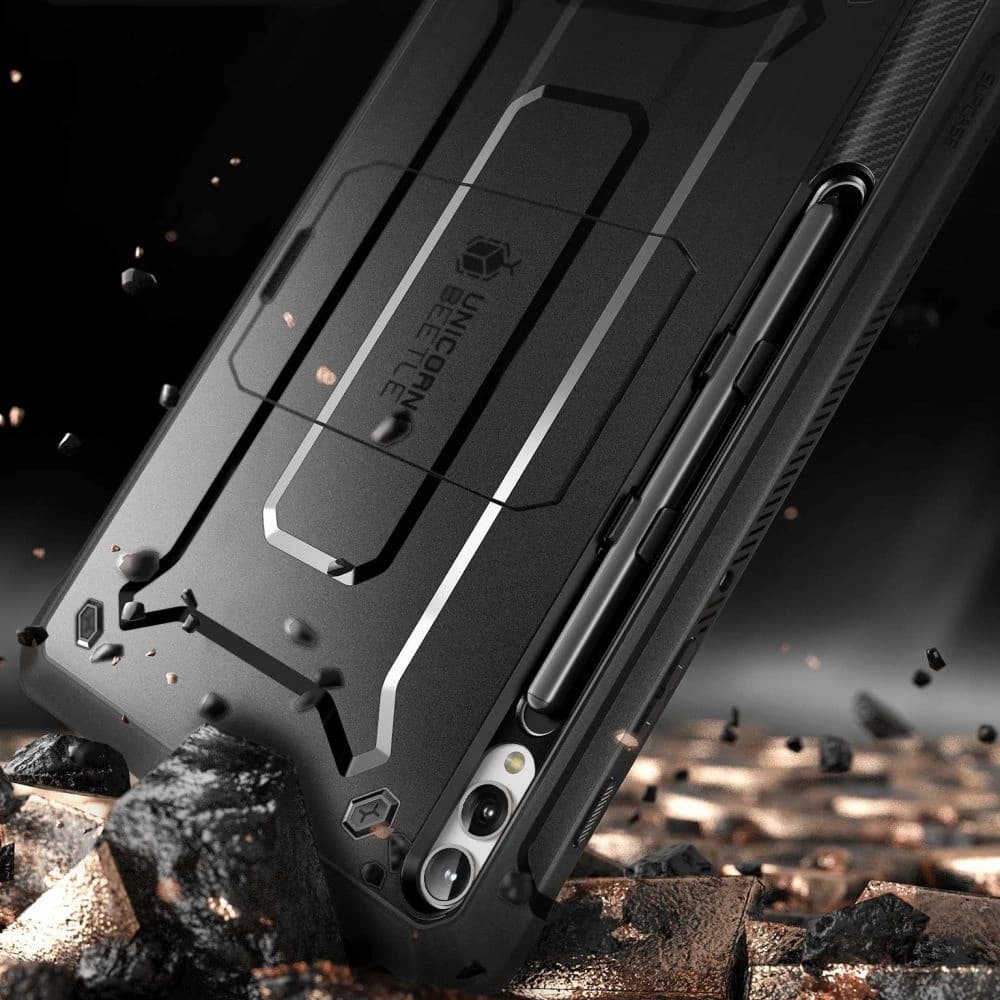 Etui Supcase Unicorn Beetle Pro Samsung Galaxy Tab S9+ Plus / S10+ Plus 12.4 Fekete - 6