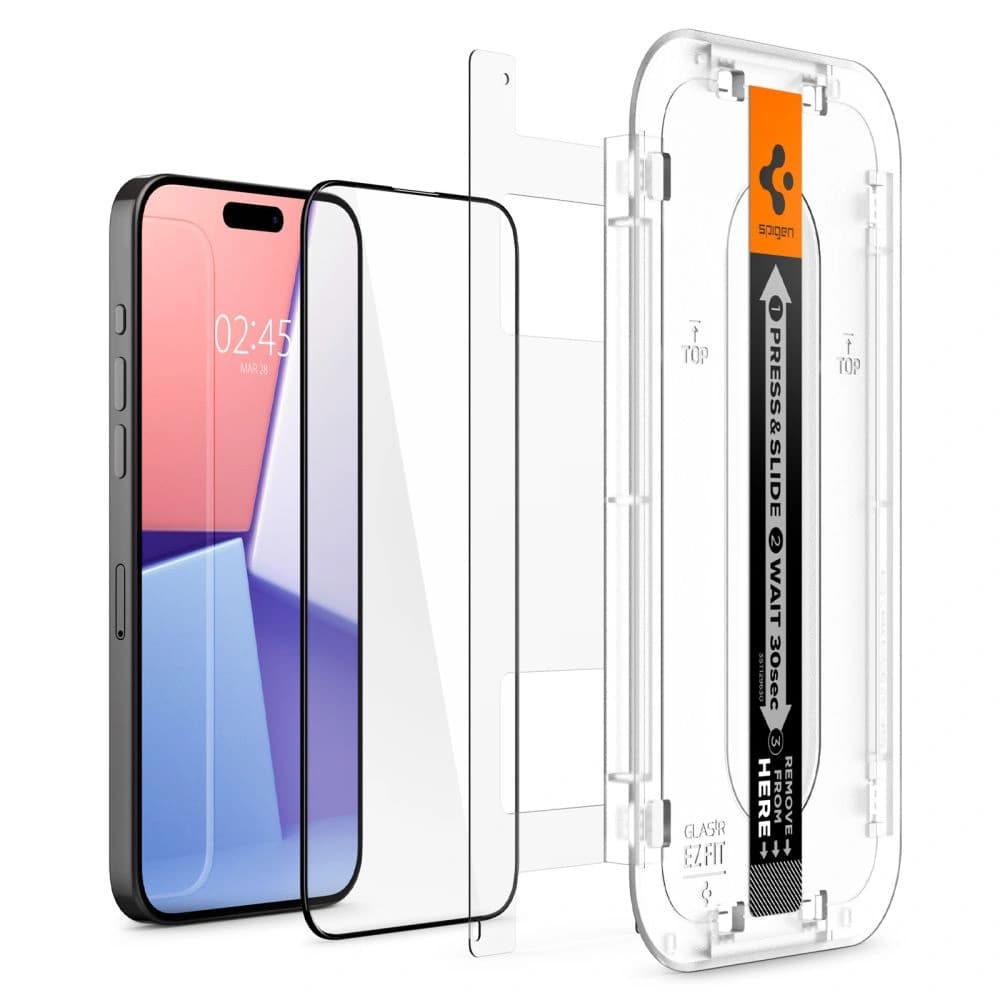 Spigen GLAS.tR ez Fit FC Apple iPhone 15 Pro Black - 2