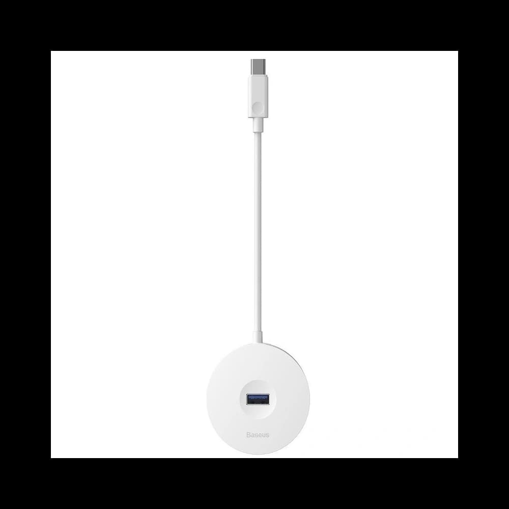 Hub 4w1 USB-C do USB 3.0 + 3x USB 2.0 Baseus 15cm (bílý) - 2