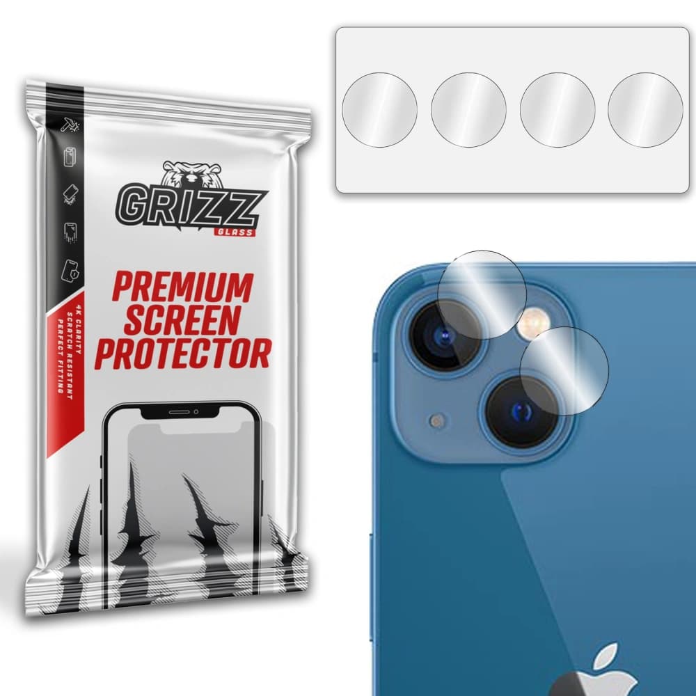 Glas für die GrizzGlass HybridGlass Kamera für Apple iPhone 15 Plus - 1