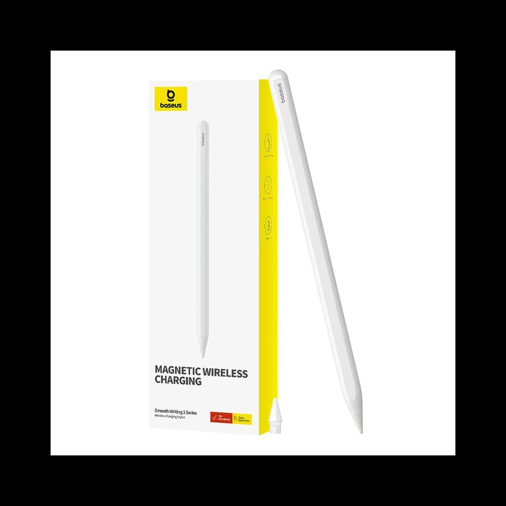 Rysik Baseus Smooth Writing Series s bezdrátovým nabíjením (Bílý) - 1