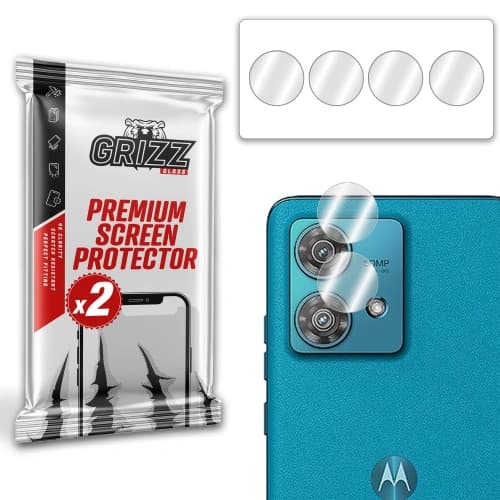 Glas für die Kamera GrizzGlass HybridGlass für Motorola Edge 40 Neo