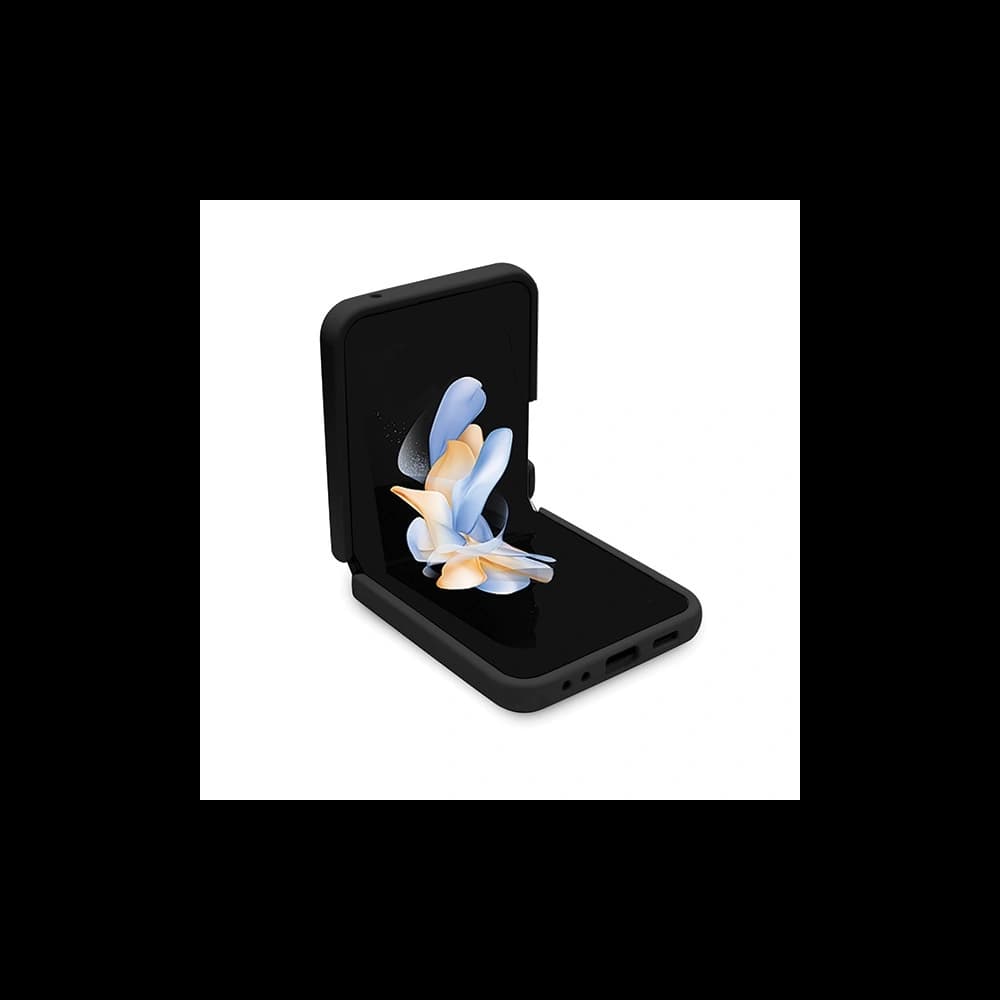 Karl Lagerfeld KLHCZF5SNIKBCK Samsung Galaxy Z Flip5 hardcase Silicone Ikonik black - 4