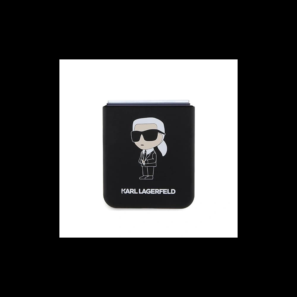 Karl Lagerfeld KLHCZF5SNIKBCK Samsung Galaxy Z Flip5 hardcase Silicone Ikonik black - 5