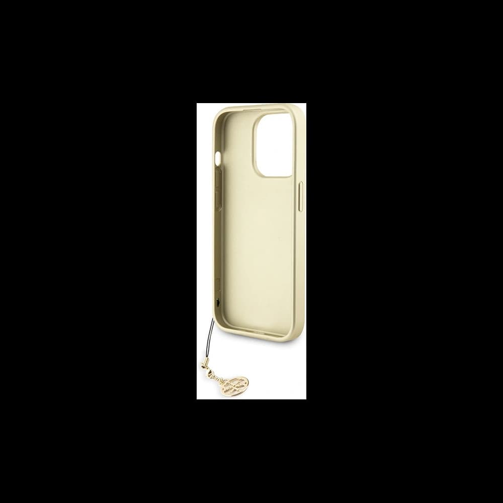 Etui Guess GUHCP15XGF4GBR Apple iPhone 15 Pro Max keménytok 4G Charms Collection barna/brown - 7