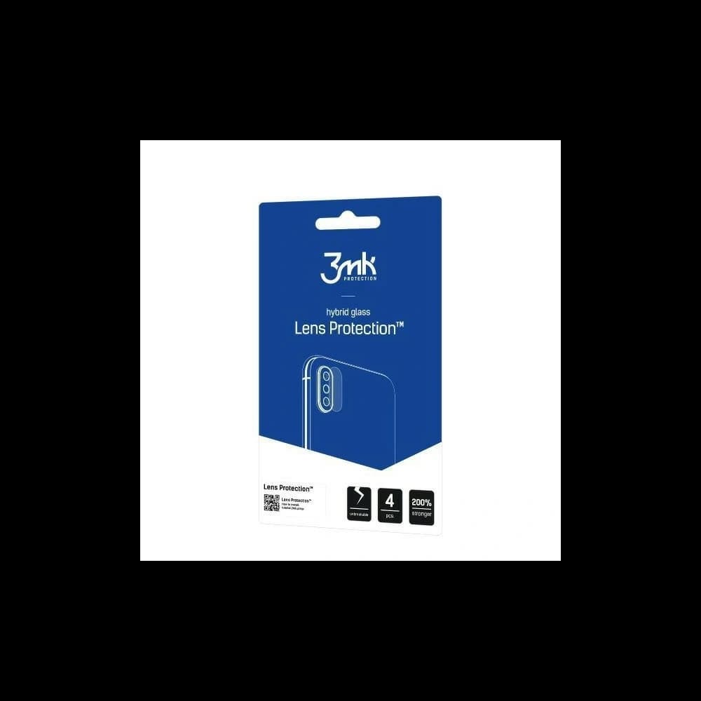 Hybridglas für die Kameraobjektiv 3MK Lens Protection Apple iPhone 15 Plus [4 PACK] - 1