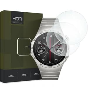 Gehärtetes Glas Hofi Glass Pro+ Huawei Watch GT 4 (46mm) Klar [2 PACK]