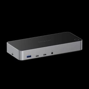 Stație de andocare pentru monitoare 4K Satechi Triple 4K Display Docking Station (3x4K/60Hz,100W,2xDP1.4,3xHDMI2.0)