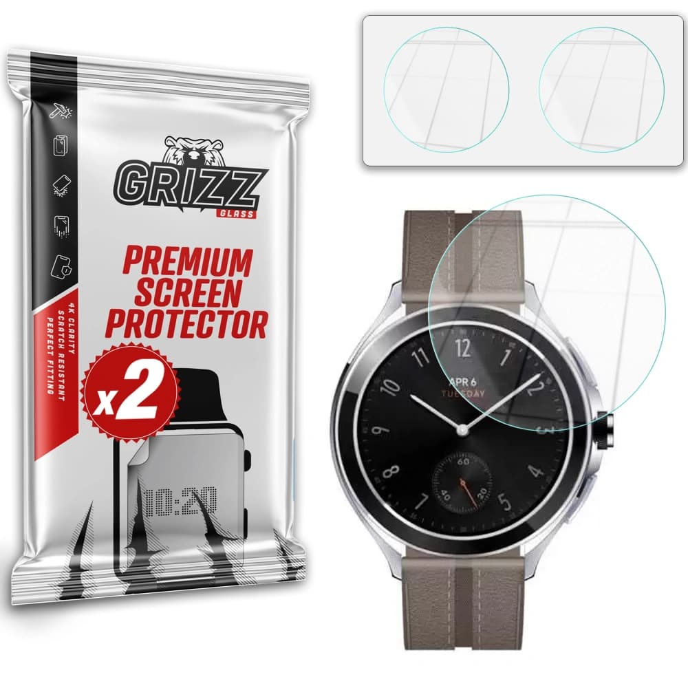 Hybriertes Glas GrizzGlass für Xiaomi Watch 2 Pro - 1