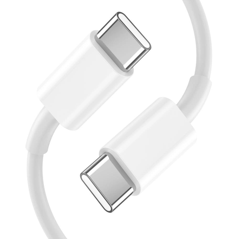 Síťová nabíječka Tech-Protect C35W, 2xUSB-C, PD, 35W + bílý USB-C kabel - 5