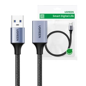 UGREEN US115 USB-A 3.0 extension cable, 5m (black)