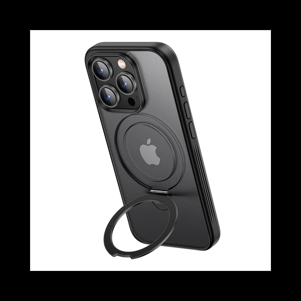 UGREEN LP764 with finger grip Apple iPhone 15 Pro Max (Black) - 1