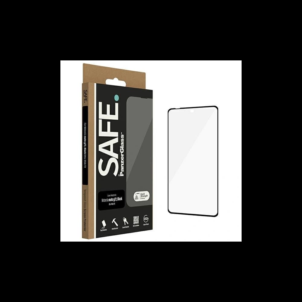 PanzerGlass SAFE by Motorola Moto G72 Protecție ecran Ultra-Wide Fit sticlă întărită - 1