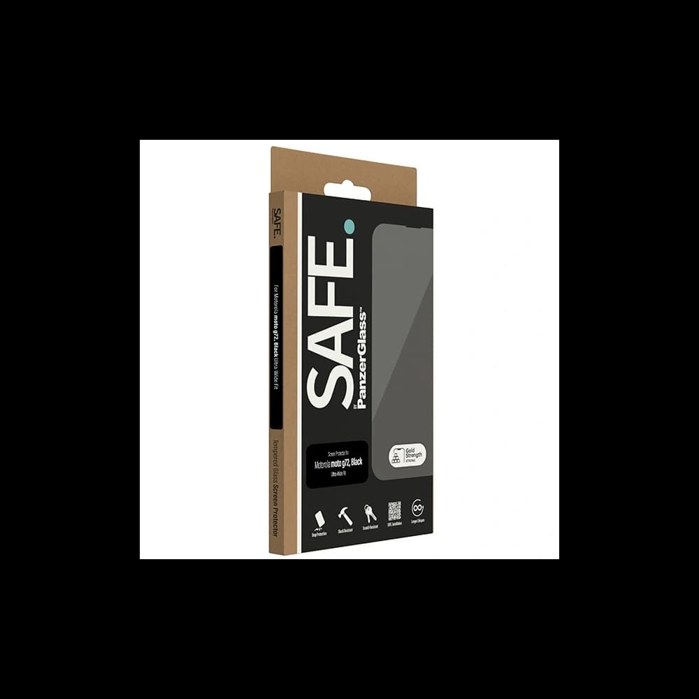 PanzerGlass SAFE by Motorola Moto G72 Protecție ecran Ultra-Wide Fit sticlă întărită - 4