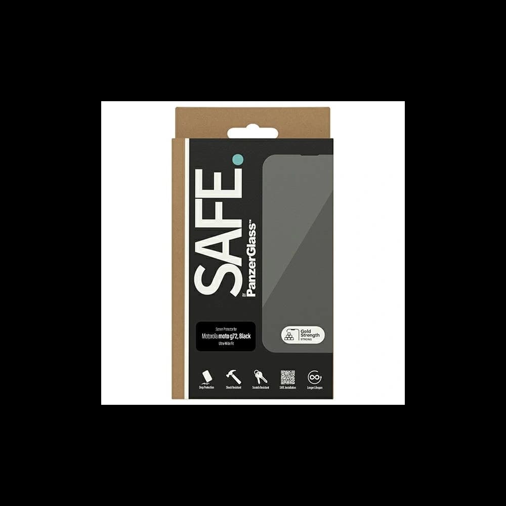 PanzerGlass SAFE by Motorola Moto G72 Protecție ecran Ultra-Wide Fit sticlă întărită - 5