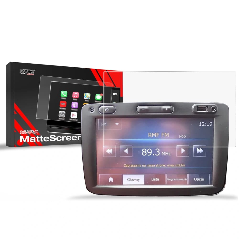 Matte GrizzGlass CarDisplay Protection Renault Captur (2013-2019) - 1