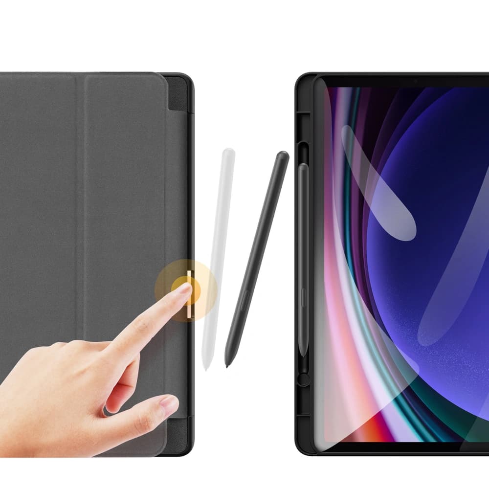 Etui Dux Ducis Toby Samsung Tab A9+ Plus s držákem na stylus černé - 9