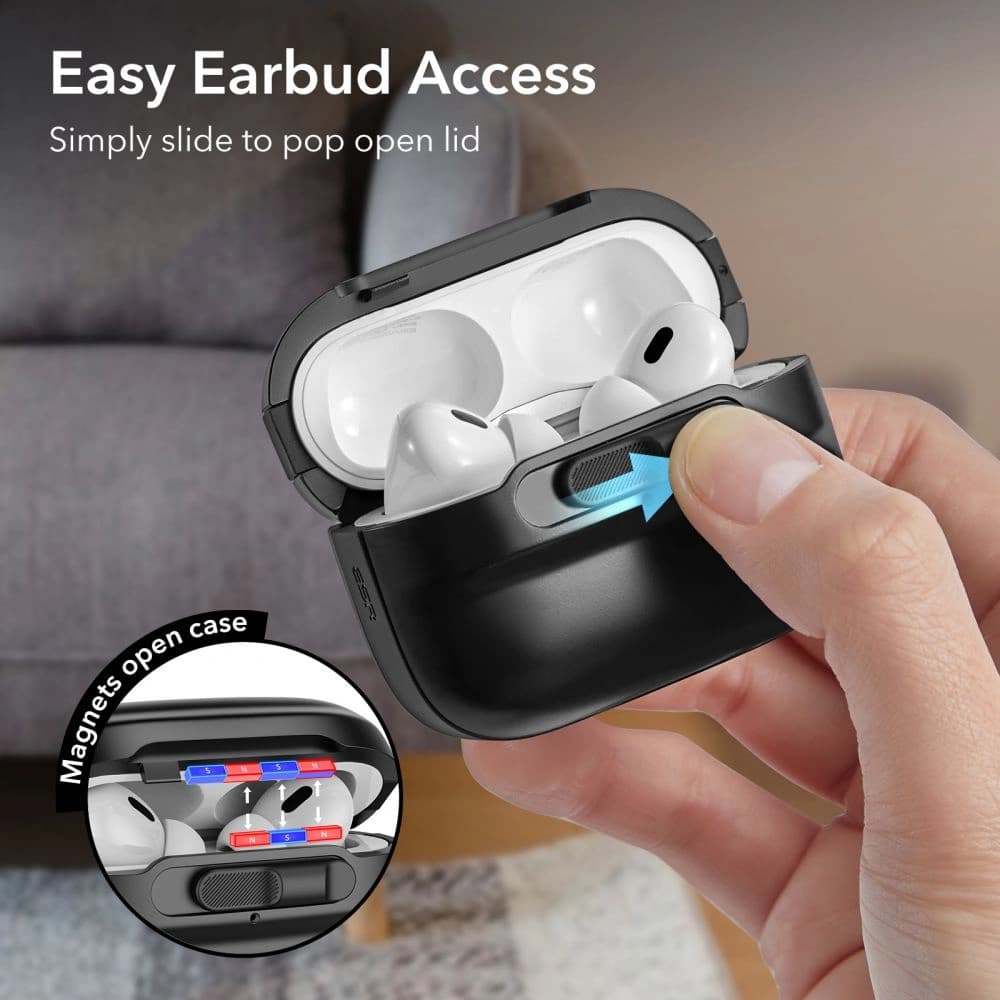 ESR Pulse HaloLock MagSafe Apple Airpods Pro 1/2 Black - 5