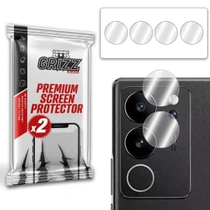 Glas für die Kamera GrizzGlass HybridGlass für Vivo V29 Pro