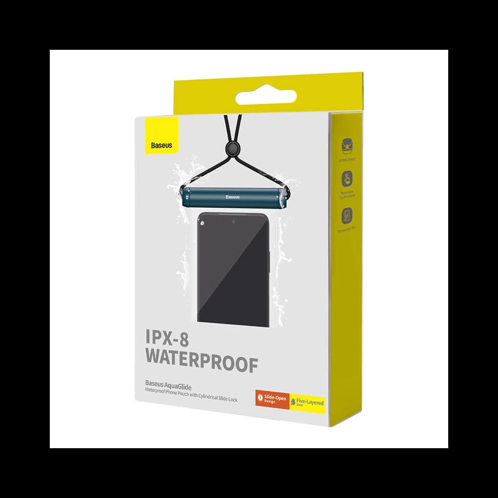 Baseus Geantă impermeabilă universală AquaGlide cu închidere cilindrică (albastru) - 7