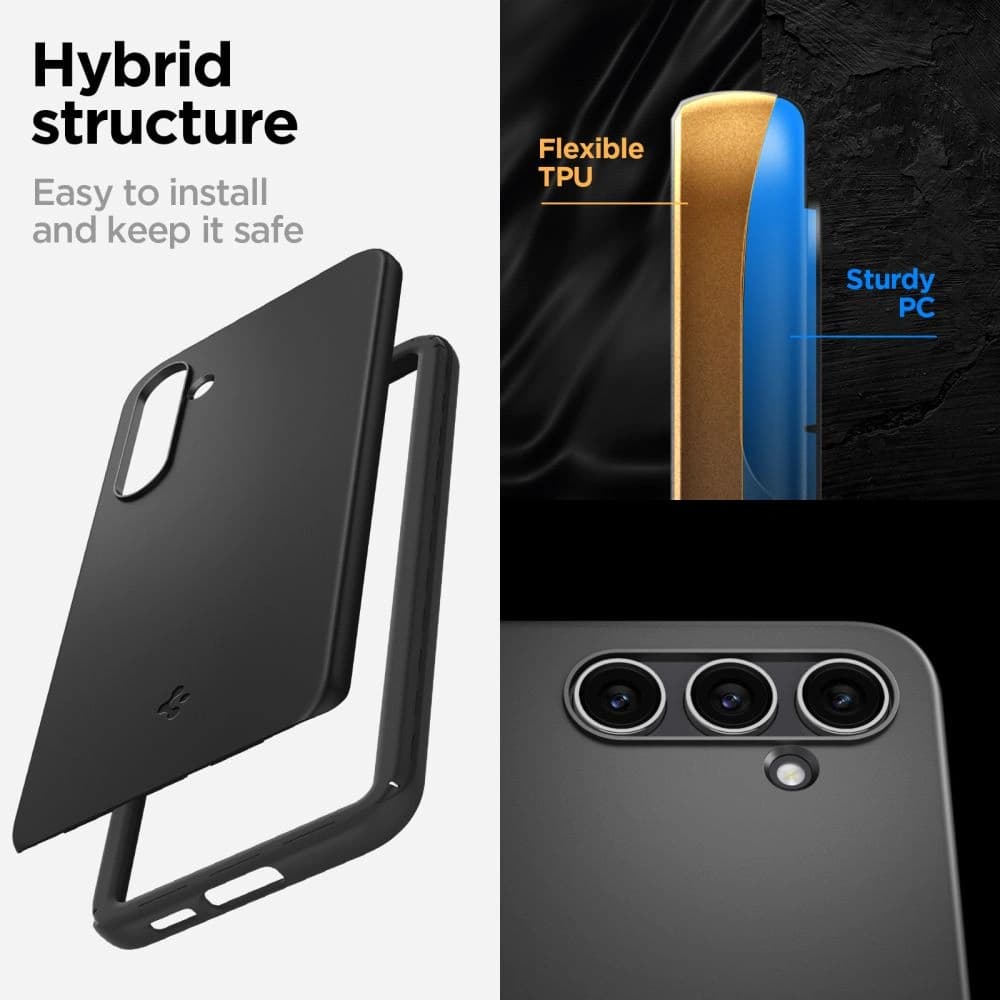 Spigen Samsung Caz Thin Fit Galaxy S23 FE Negru - 11