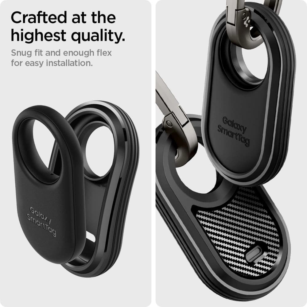 Etui Spigen Rugged Armor Samsung Galaxy SmartTag2 Matte Black - 9
