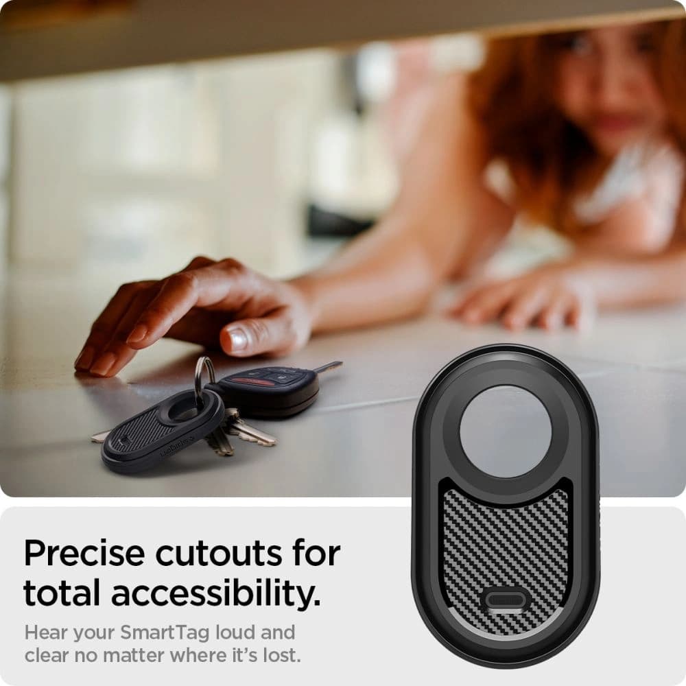 Etui Spigen Rugged Armor Samsung Galaxy SmartTag2 Matte Black - 12