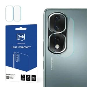 Szkło hybrydowe na obiektyw aparatu 3MK Lens Protection Honor 80 Pro [4 PACK]