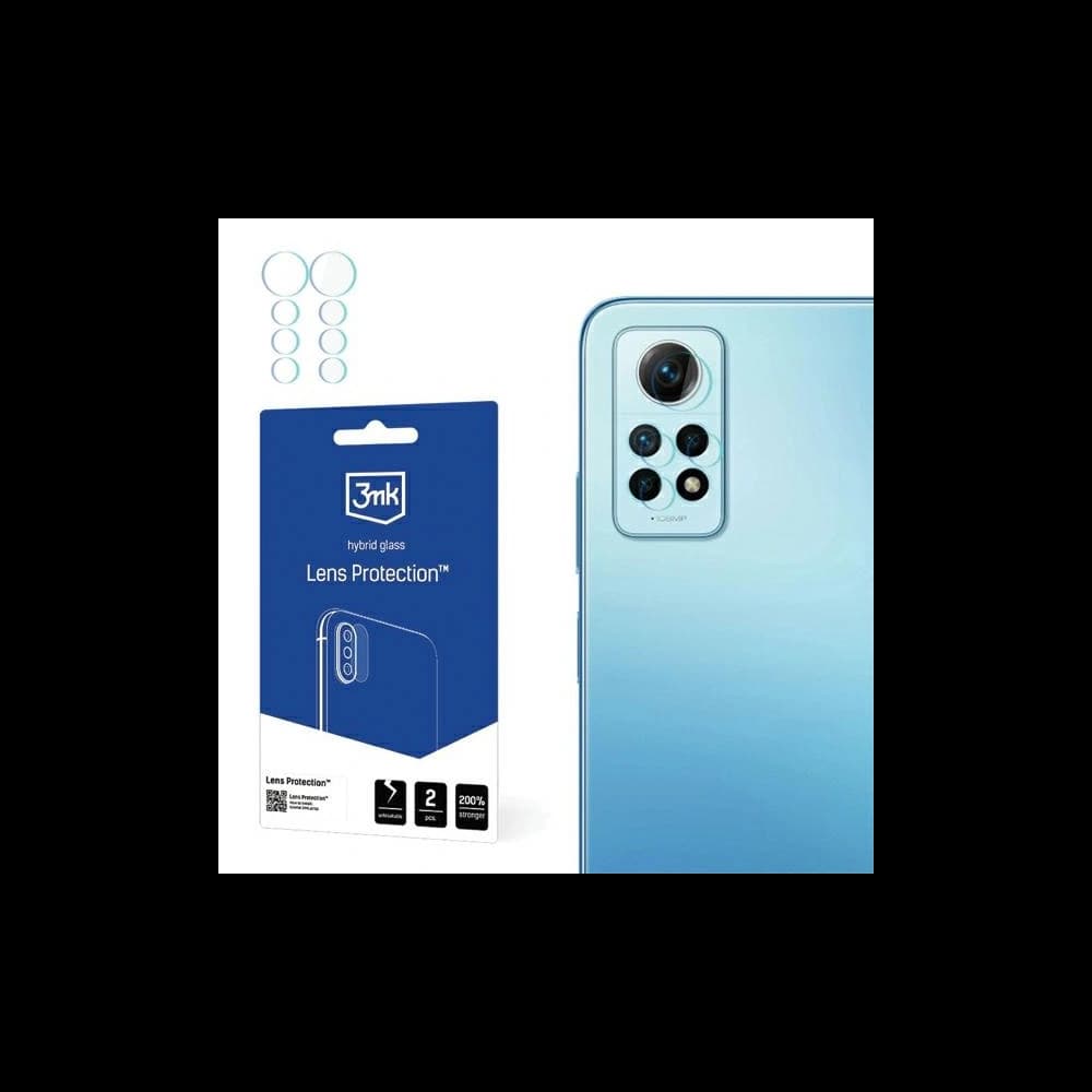 3MK Lens Protection Xiaomi Redmi Note 12 Pro 4G [4 PACK] - 1