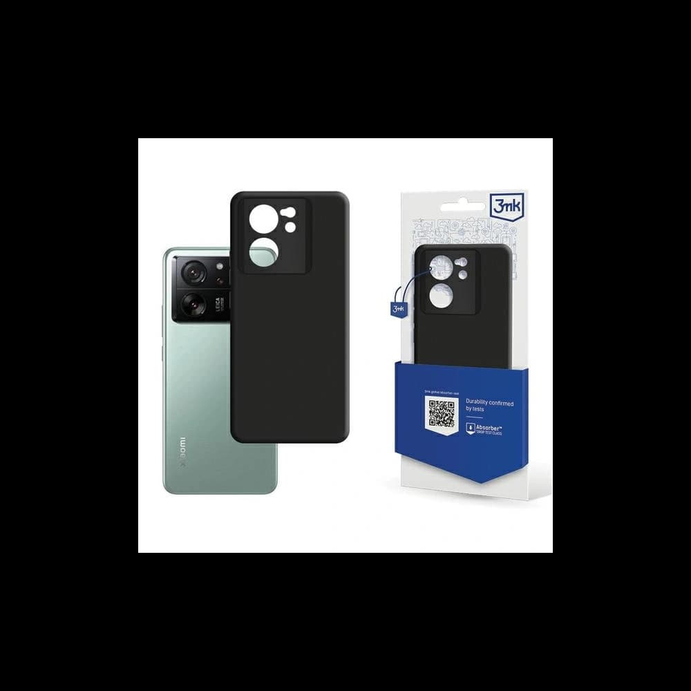 3MK Xiaomi Case Matt Case 13T Pro negru/negru - 1