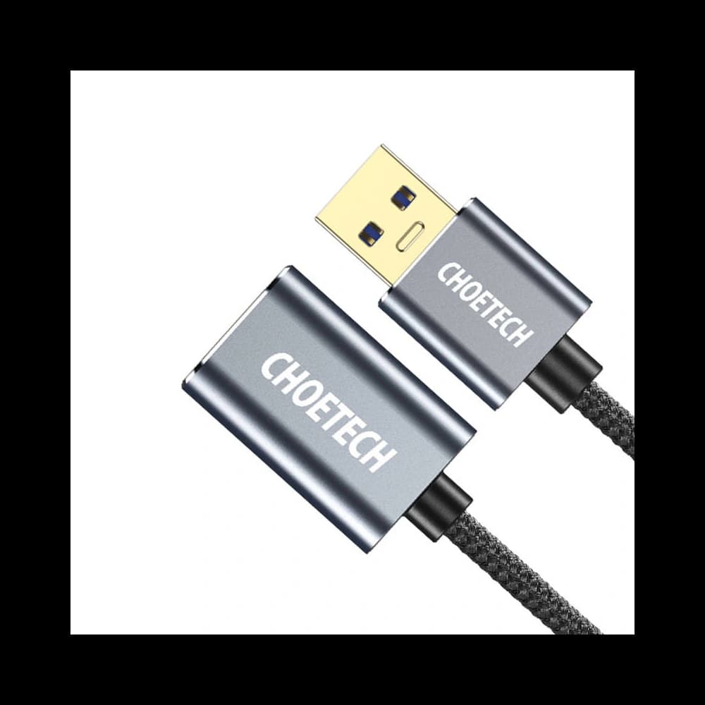 Kabel Verlängerung Choetech XAA001 USB-A 3.0 2m (schwarz) - 2