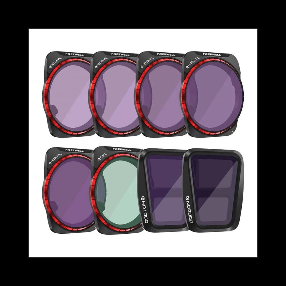 Freewell Set de 8 filtre All Day DJI Air 3 - 1
