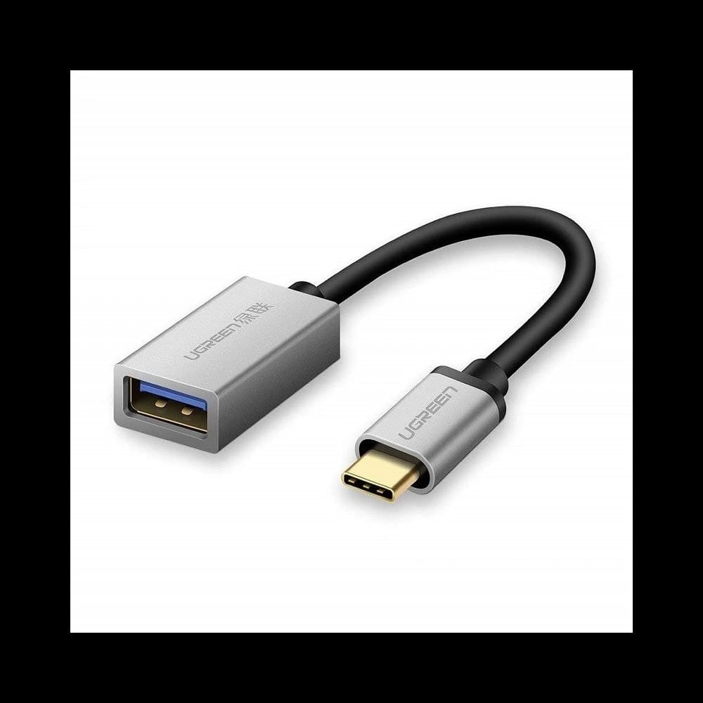 Adapter OTG USB-C 3.0 Aluminium UGREEN Black - 1