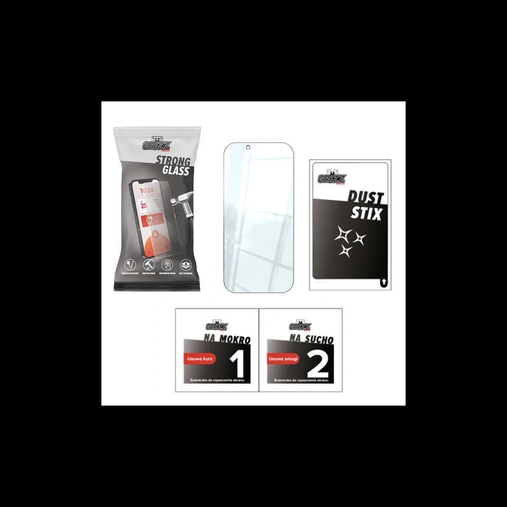 Gehärtetes Glas GrizzGlass StrongGlass Apple iPhone SE 2020/2022 - 8