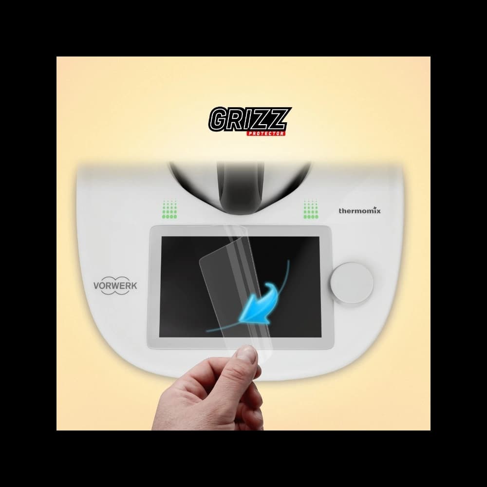 Matte Folie GrizzGlass PaperScreen für Thermomix TM6 [2w1] - 5