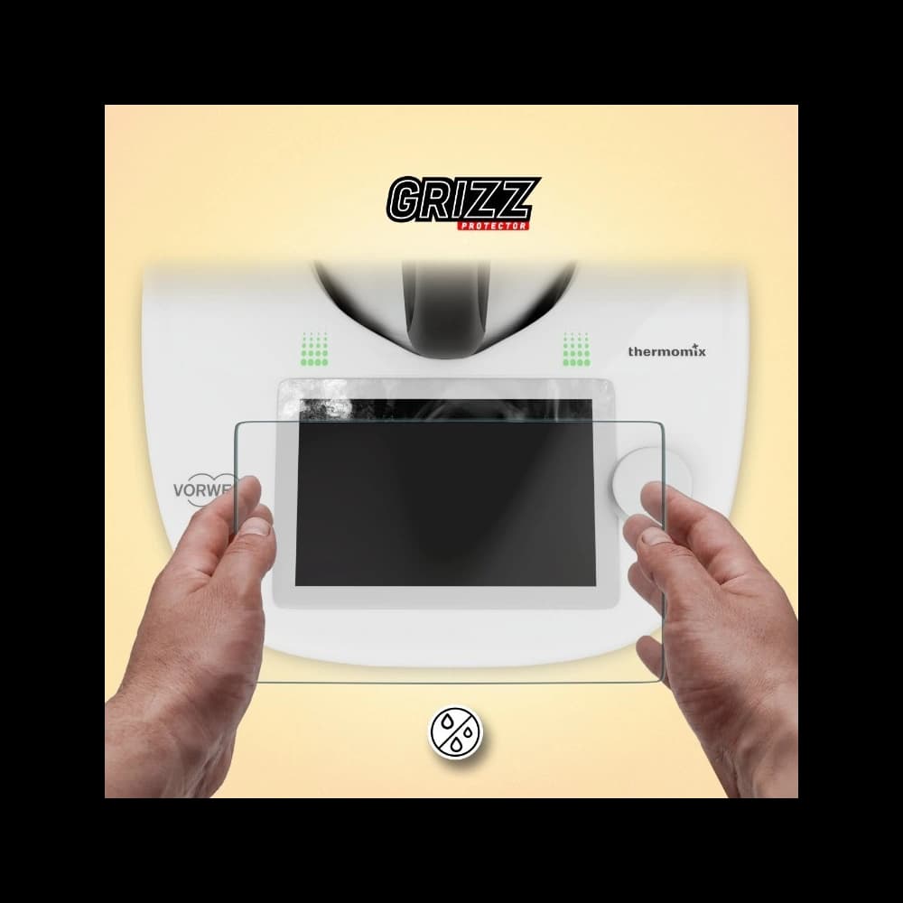 Matte Folie GrizzGlass PaperScreen für Thermomix TM6 [2w1] - 7