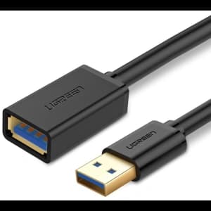 UGREEN 1,5m schwarzes USB 3.0 Verlängerungskabel