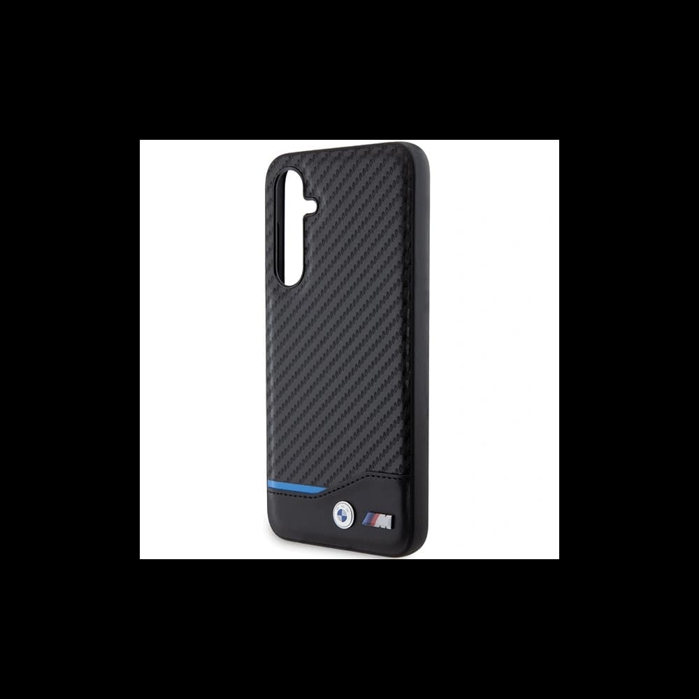 BMW Samsung Carcasă BMHCS23FE22NBCK Galaxy S23 FE Leather Carbon negru/negru - 5