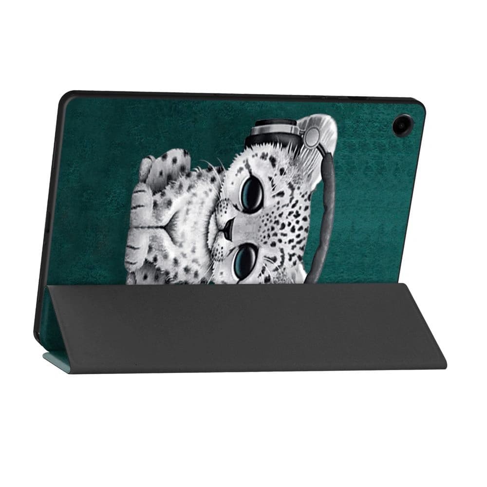 Case Tech-protect SmartCase Samsung Galaxy Tab A9+ Plus 11.0 X210 / X215 / X216 Traurige Katze - 4