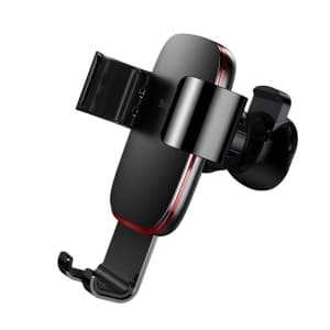 Baseus Gravity Car Mount with Wireless Charger Black