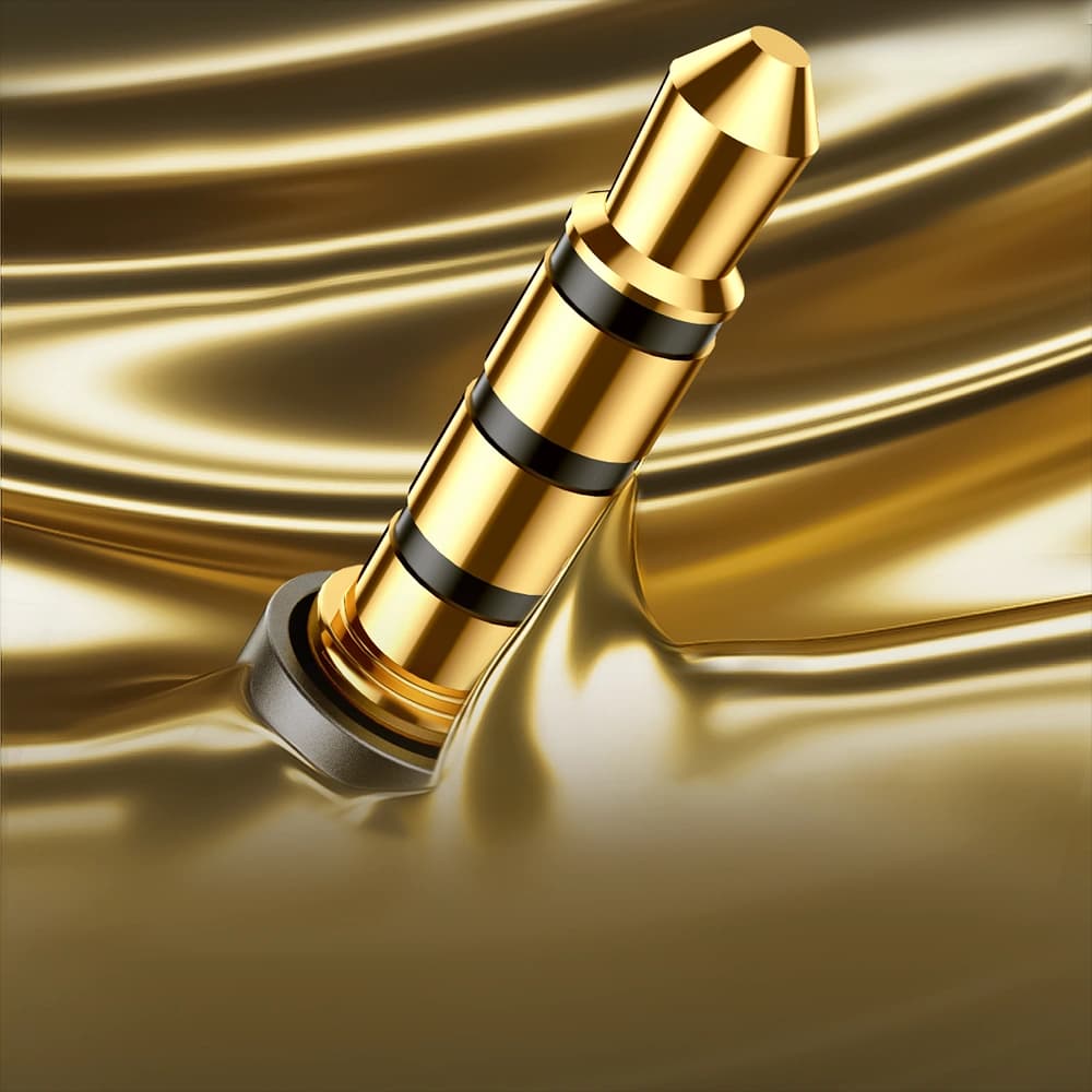 Joyroom SY-A09 cable mini jack 3.5mm female / AUX mini jack 3.5mm male 1.2 m black - 11