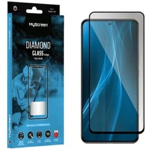 MyScreen Diamond Glass Edge Full Glue sticlă temperată Motorola Moto G14 4G / G34 / G54 5G negru / negru