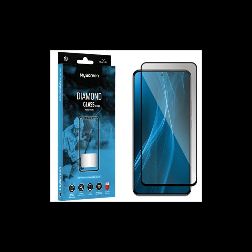 MyScreen Diamond Glass Edge Full Glue Vivo Y55t black - 1