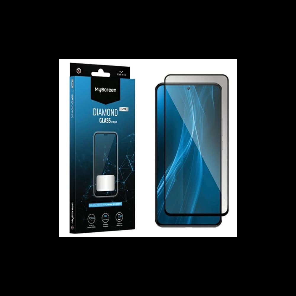 MyScreen Diamond Glass Edge Lite Full Glue Vivo Y55t black - 1