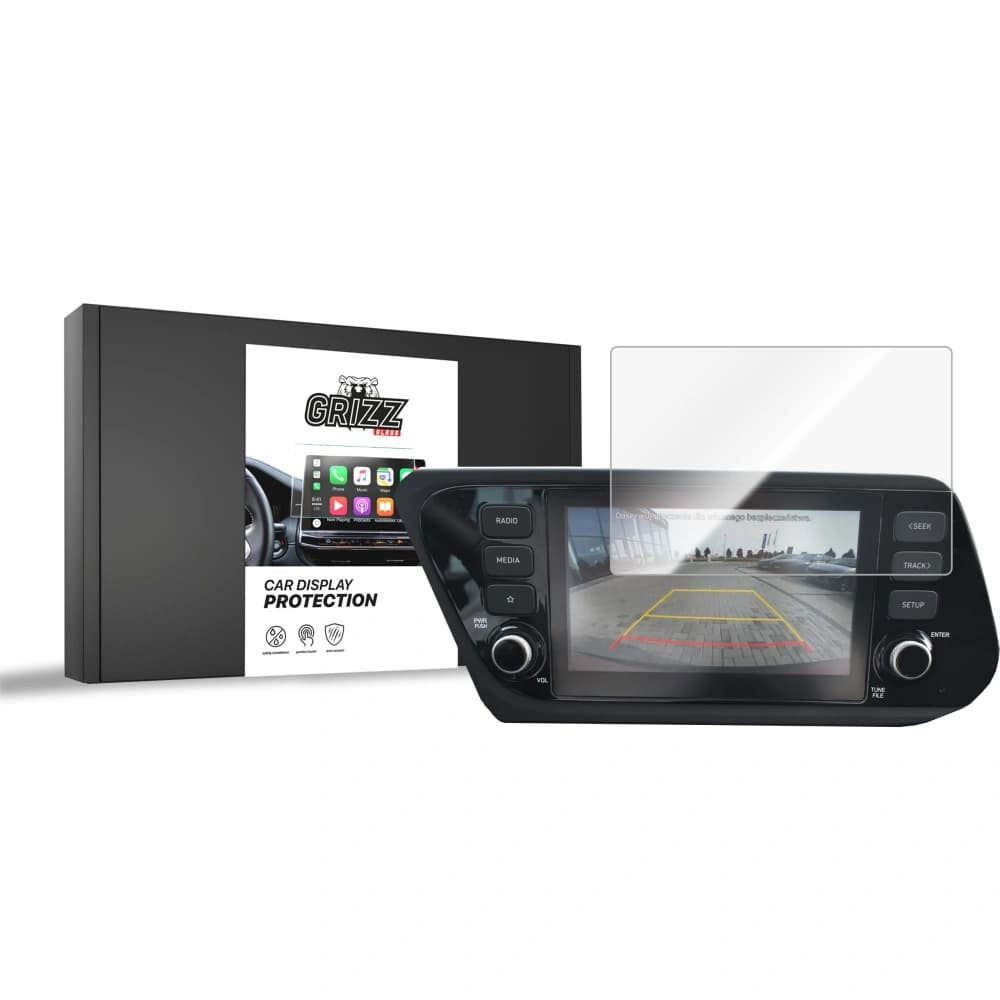 Ceramic GrizzGlass CarDisplay Protection Hyundai Bayon 8" 2021-2024 - 1
